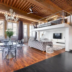  Appartement Le Carre Merciere , De Luxe Au Coeur De Lyon, Loft Et